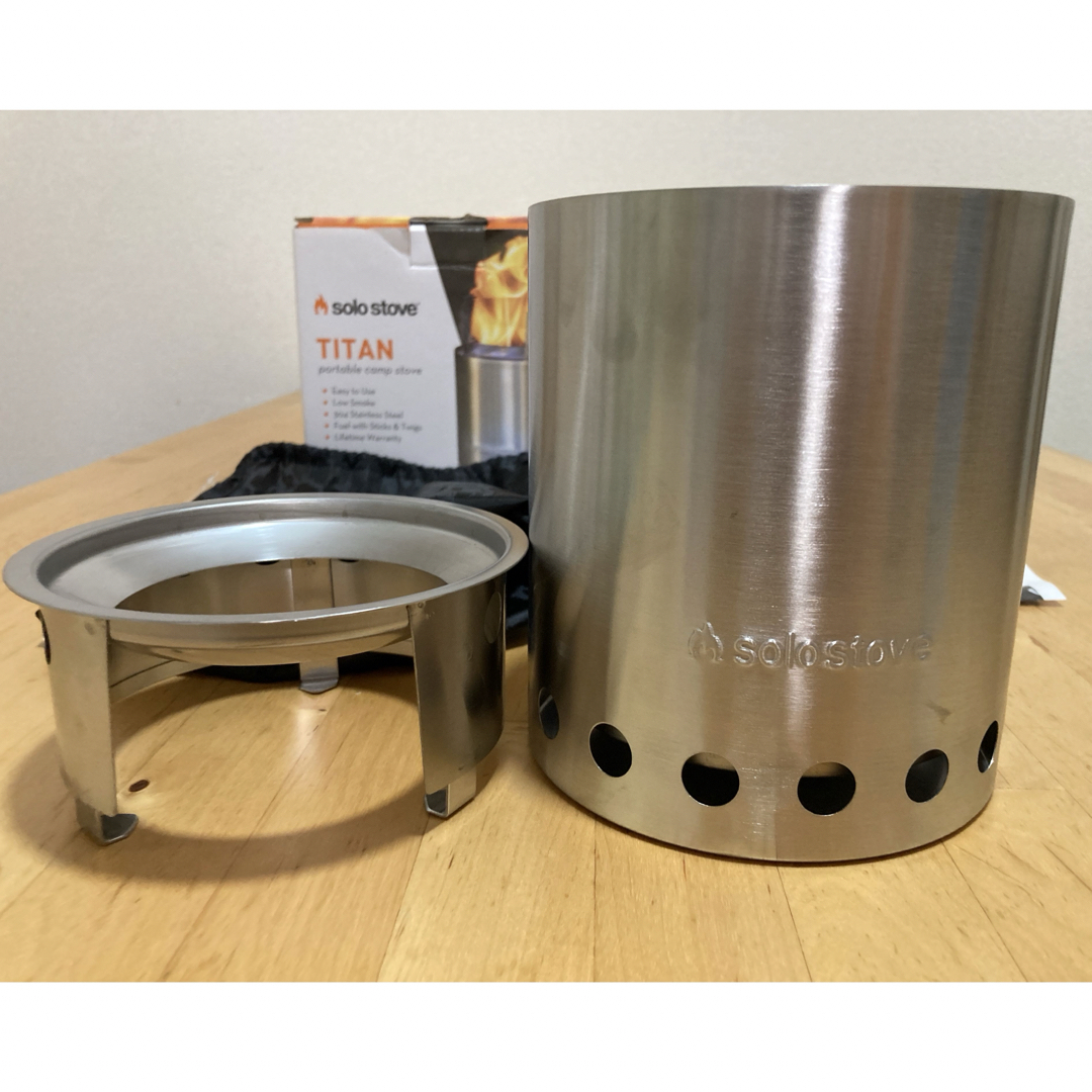 SOLO STOVE TITAN / ソロストーブ タイタン スポーツ/アウトドアのアウトドア(ストーブ/コンロ)の商品写真