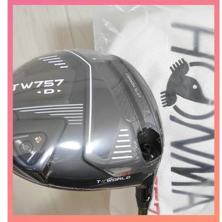 ホンマゴルフ(本間ゴルフ)の【新品】TW757 D 1W ドライバー　純正カーボンS(クラブ)