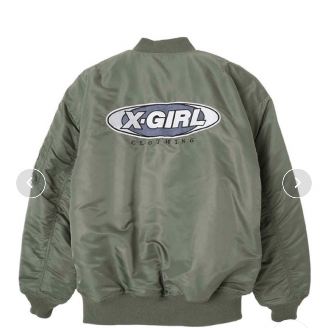 X-girl(エックスガール)のX-girl/MA-1 jacket レディースのジャケット/アウター(その他)の商品写真