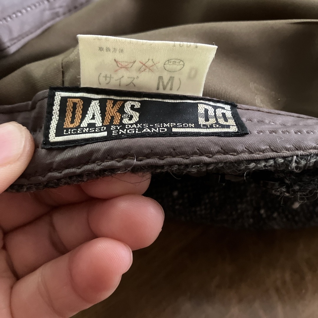 DAKS(ダックス)のDACS ダックス　ハンチング　メンズ　M メンズの帽子(ハンチング/ベレー帽)の商品写真