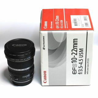 キヤノン(Canon)のEF-S 10-22mm F3.5-4.5 USM 外箱 レンズフィルター付属(レンズ(ズーム))