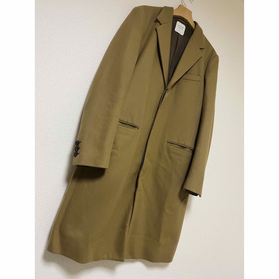 united tokyo wool Chesterfield coat メンズのジャケット/アウター(チェスターコート)の商品写真