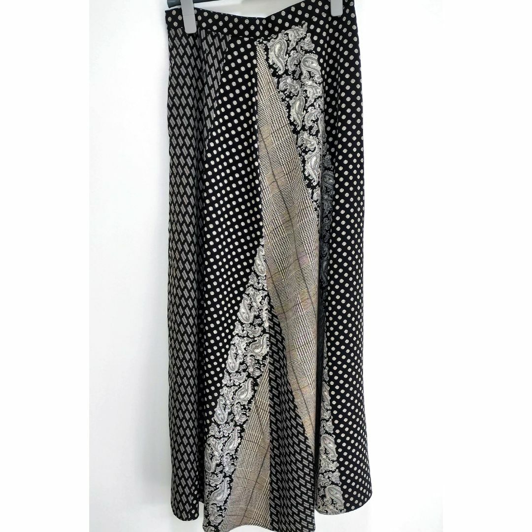 UNITED ARROWS(ユナイテッドアローズ)のユナイテッドアローズ ペイズリー チェック マキシ スカート ロング レディースのスカート(ロングスカート)の商品写真