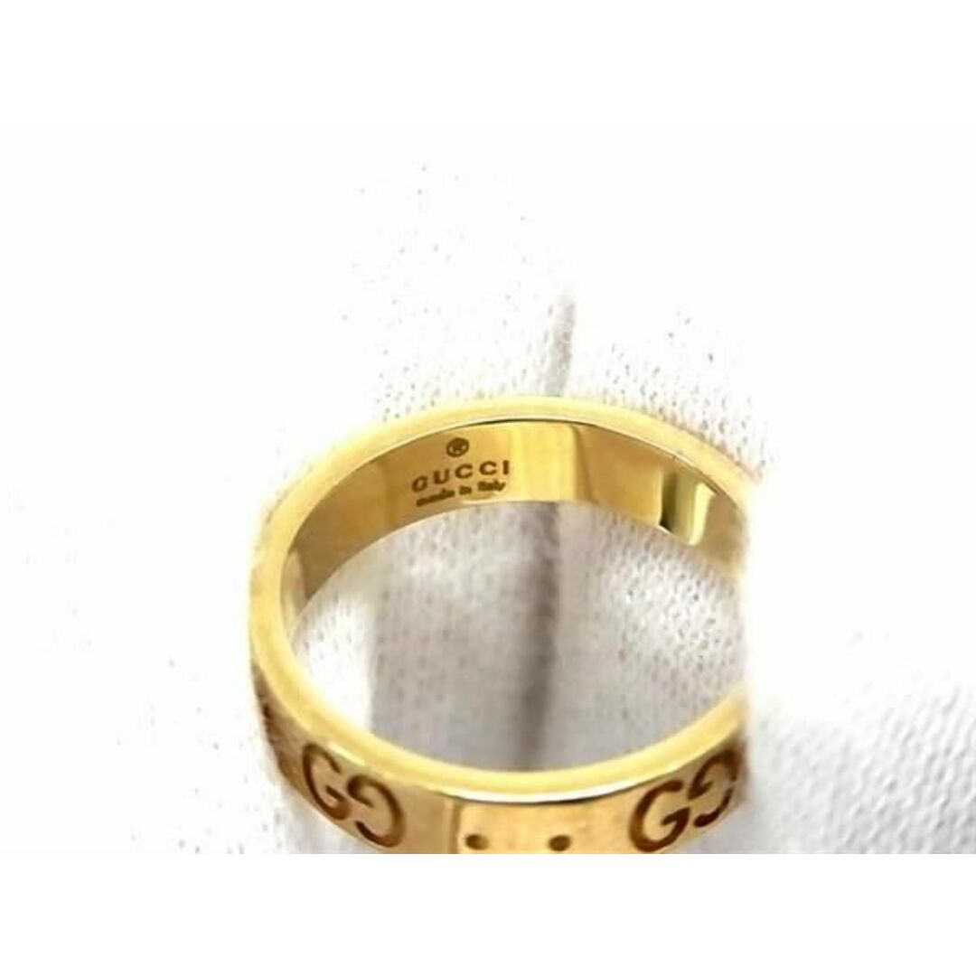 Gucci(グッチ)の■美品■ GUCCI グッチ アイコン K18 750 18金 総重量 約3.62ｇリング 指輪 アクセサリー サイズ8 (約7号) ゴールド系 AW0948  レディースのアクセサリー(リング(指輪))の商品写真