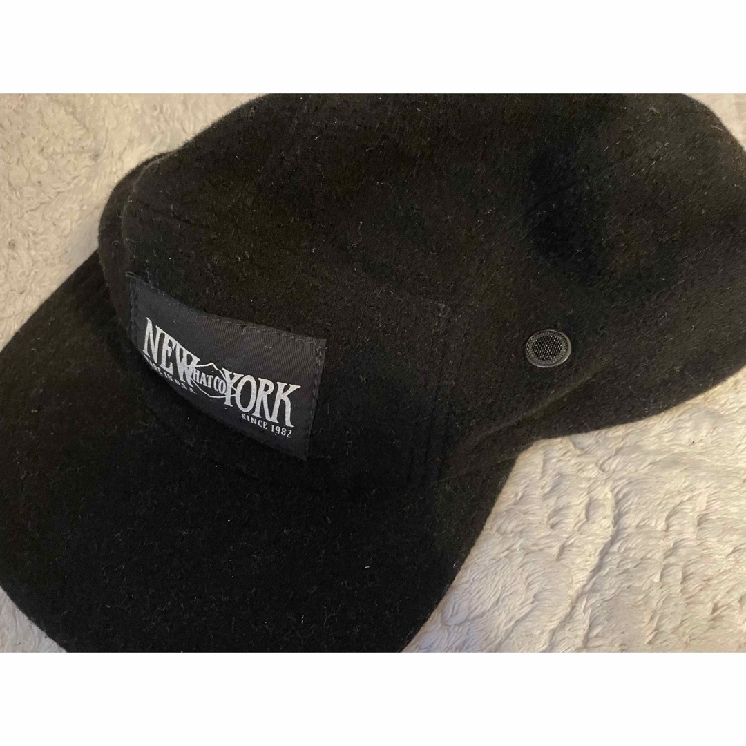 NEW YORK HAT(ニューヨークハット)のNEW YORK HAT/ニューヨークハット WOOL ENGINEER CAP メンズの帽子(キャップ)の商品写真