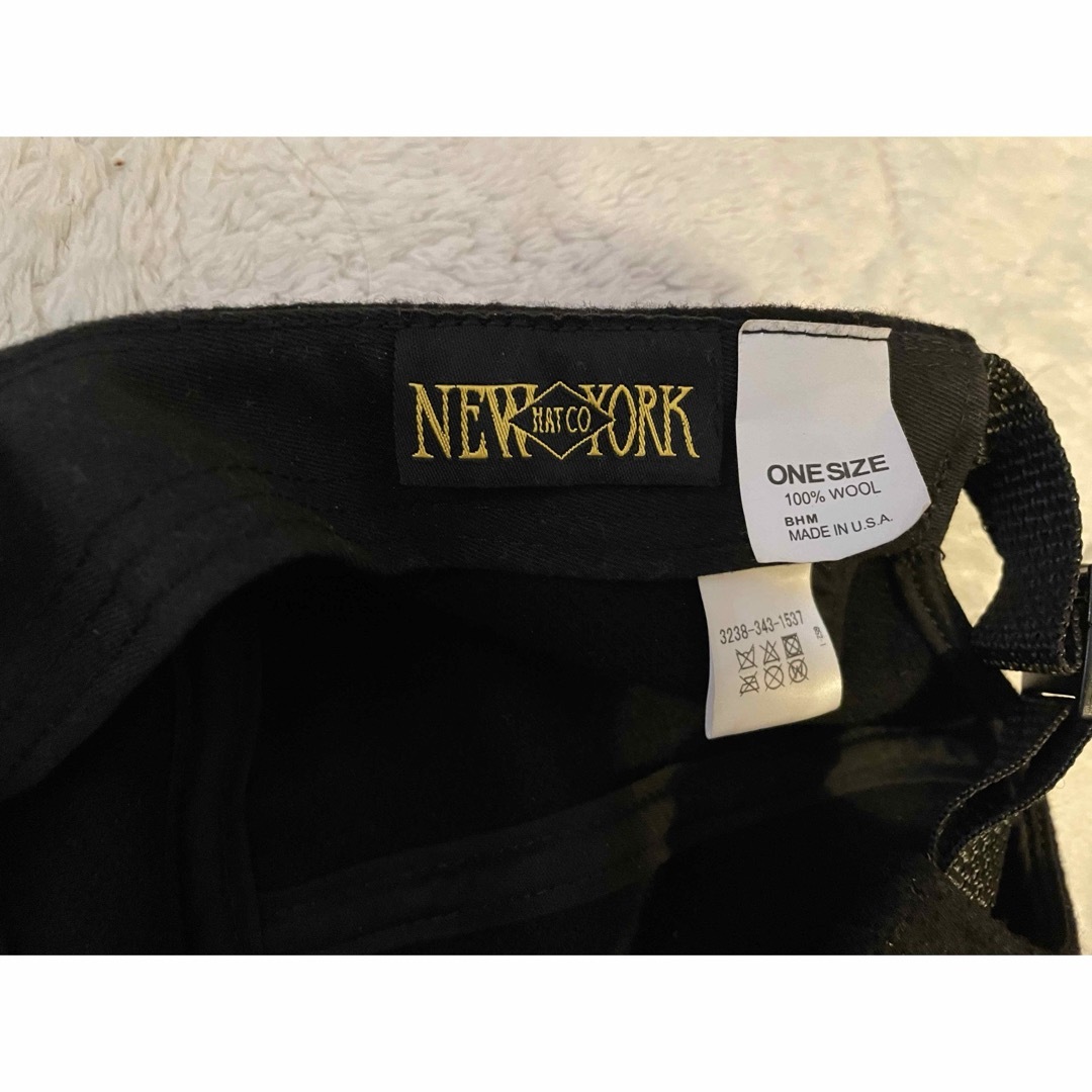 NEW YORK HAT(ニューヨークハット)のNEW YORK HAT/ニューヨークハット WOOL ENGINEER CAP メンズの帽子(キャップ)の商品写真