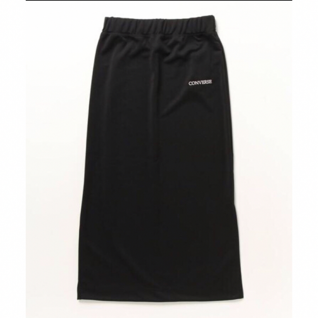 CONVERSE(コンバース)のコンバース　ベロアスカート　サイドライン　スカート レディースのスカート(ロングスカート)の商品写真