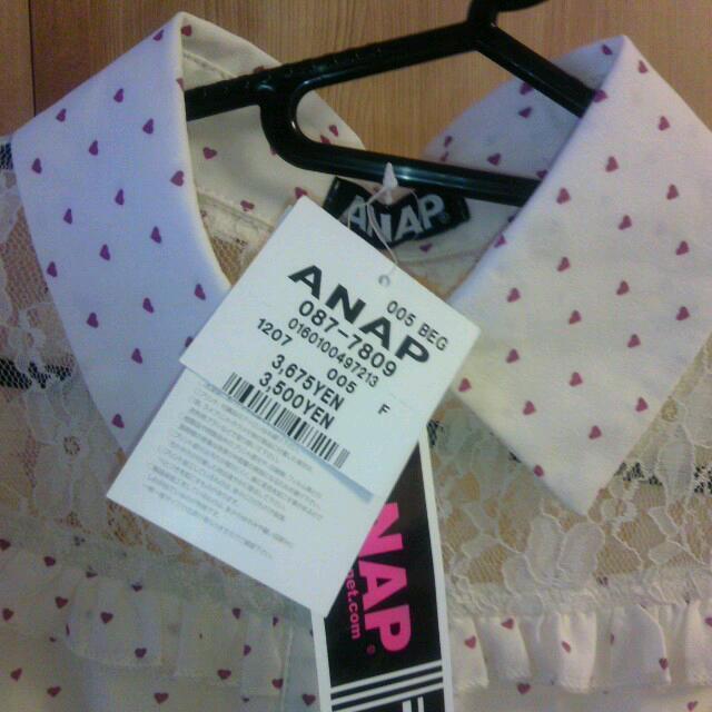 ANAP(アナップ)のMarie♡♡様、お取り置き17日まで。 レディースのワンピース(ミニワンピース)の商品写真