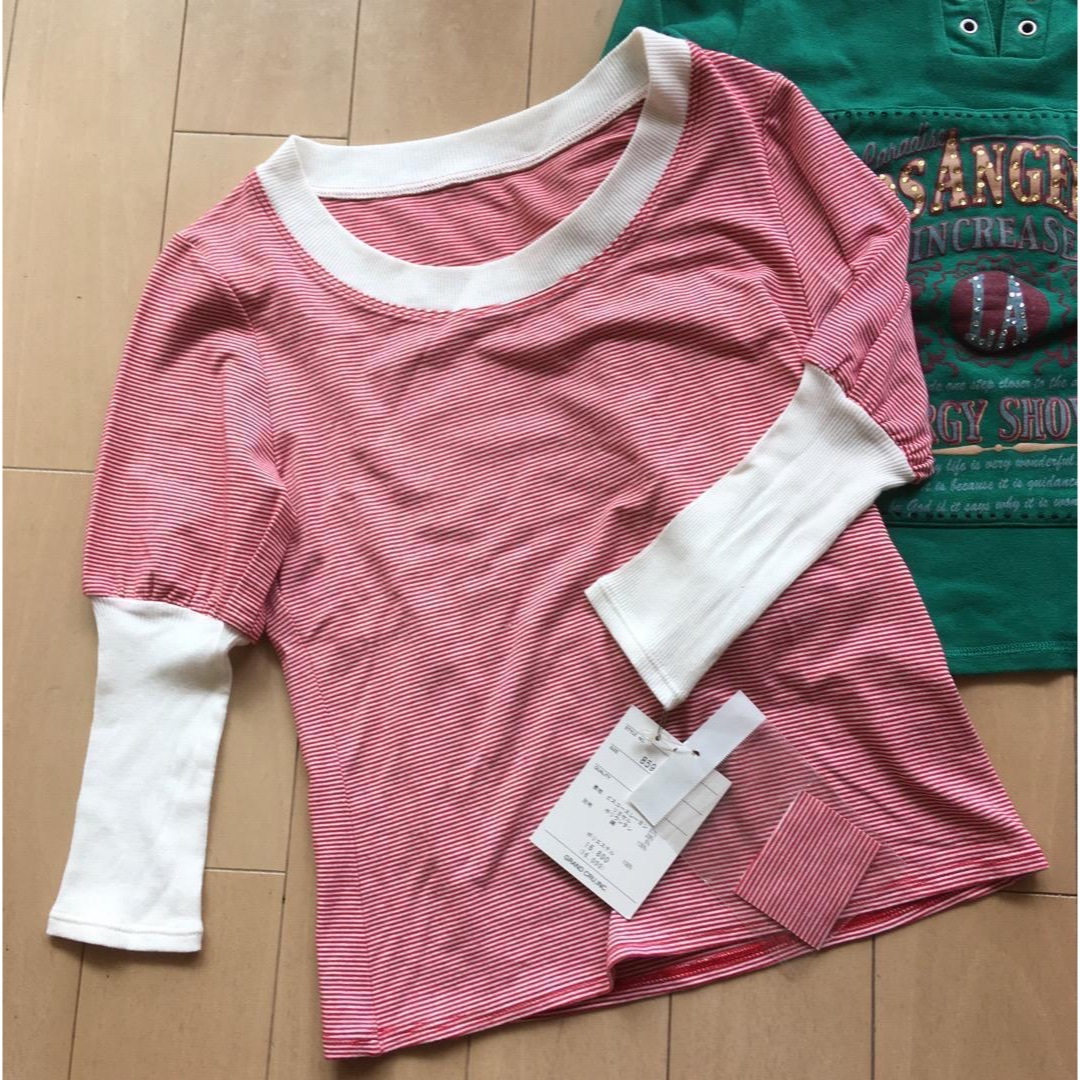 レディース　トップス　8点セット（Ｓサイズ）新品あり！Tシャツ　カットソー レディースのトップス(カットソー(長袖/七分))の商品写真