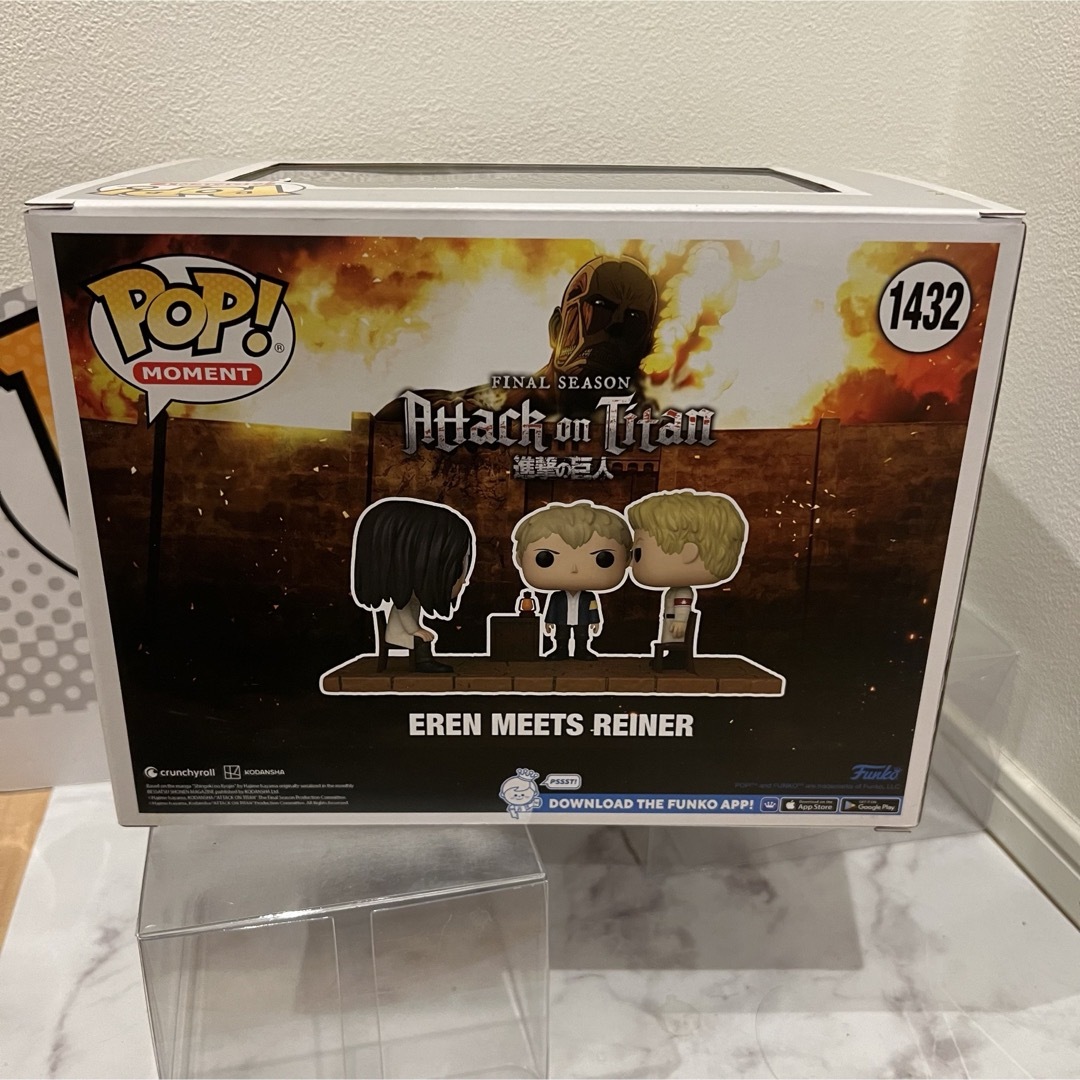 FUNKO POP! 進撃の巨人　エレン meet ライナー withファルコ