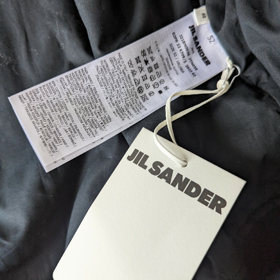 Jil Sander(ジルサンダー)の新品　PR02 　22　ジルサンダー　ロングリブ　ボンバージャケット メンズのジャケット/アウター(ブルゾン)の商品写真