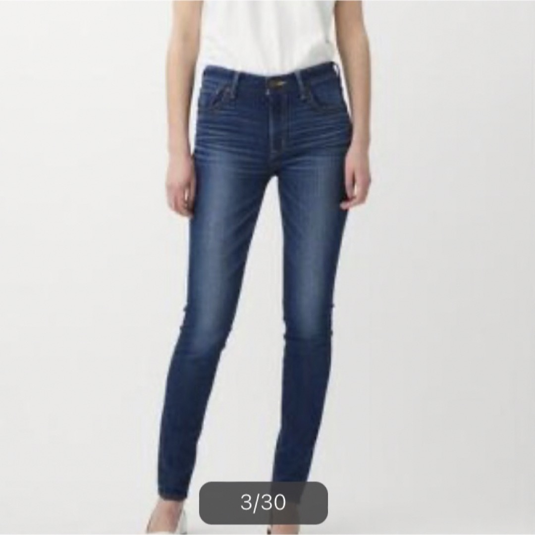 moussy(マウジー)のMOUSSY  WF Rebirth embroidery SKINNY レディースのパンツ(デニム/ジーンズ)の商品写真