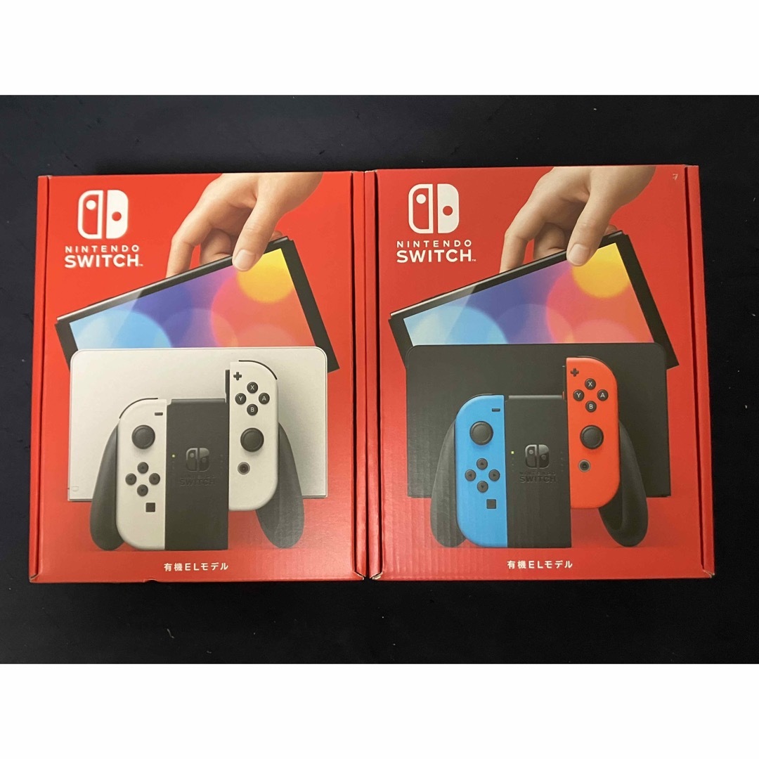 【新品未開封】Nintendo Switch（有機ELモデル）本体×2任天堂Switch