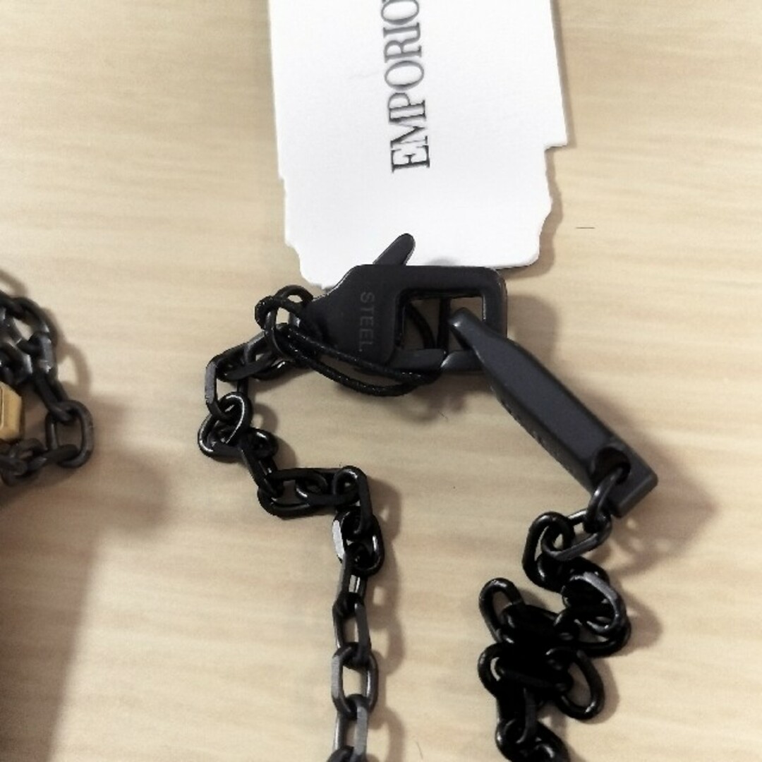 Emporio Armani(エンポリオアルマーニ)の新品エンポリオアルマーニ　ネックレス メンズのアクセサリー(ネックレス)の商品写真