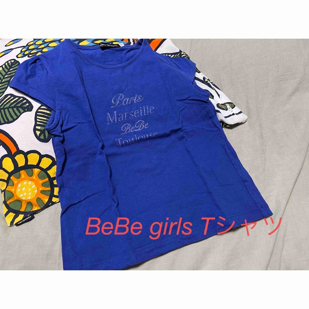 BeBe(ベベ)の大幅値下げ！BeBe girls Tシャツ キッズ/ベビー/マタニティのキッズ服女の子用(90cm~)(Tシャツ/カットソー)の商品写真
