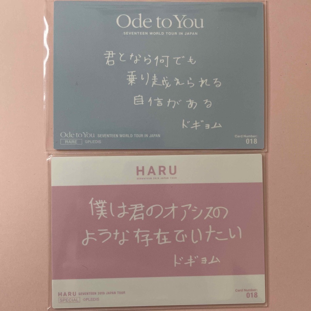 SEVENTEEN - ドギョム 日本語 トレカ haru ode to youの通販 by SEVENTEEN - ドギョム 日本語 トレカ haru ode to youの通販 by