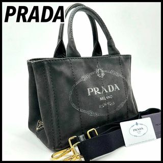 プラダ(PRADA)の⭐️極美品⭐️大人気 プラダ カナパS 2way ショルダーバッグ　三角プレート(ショルダーバッグ)