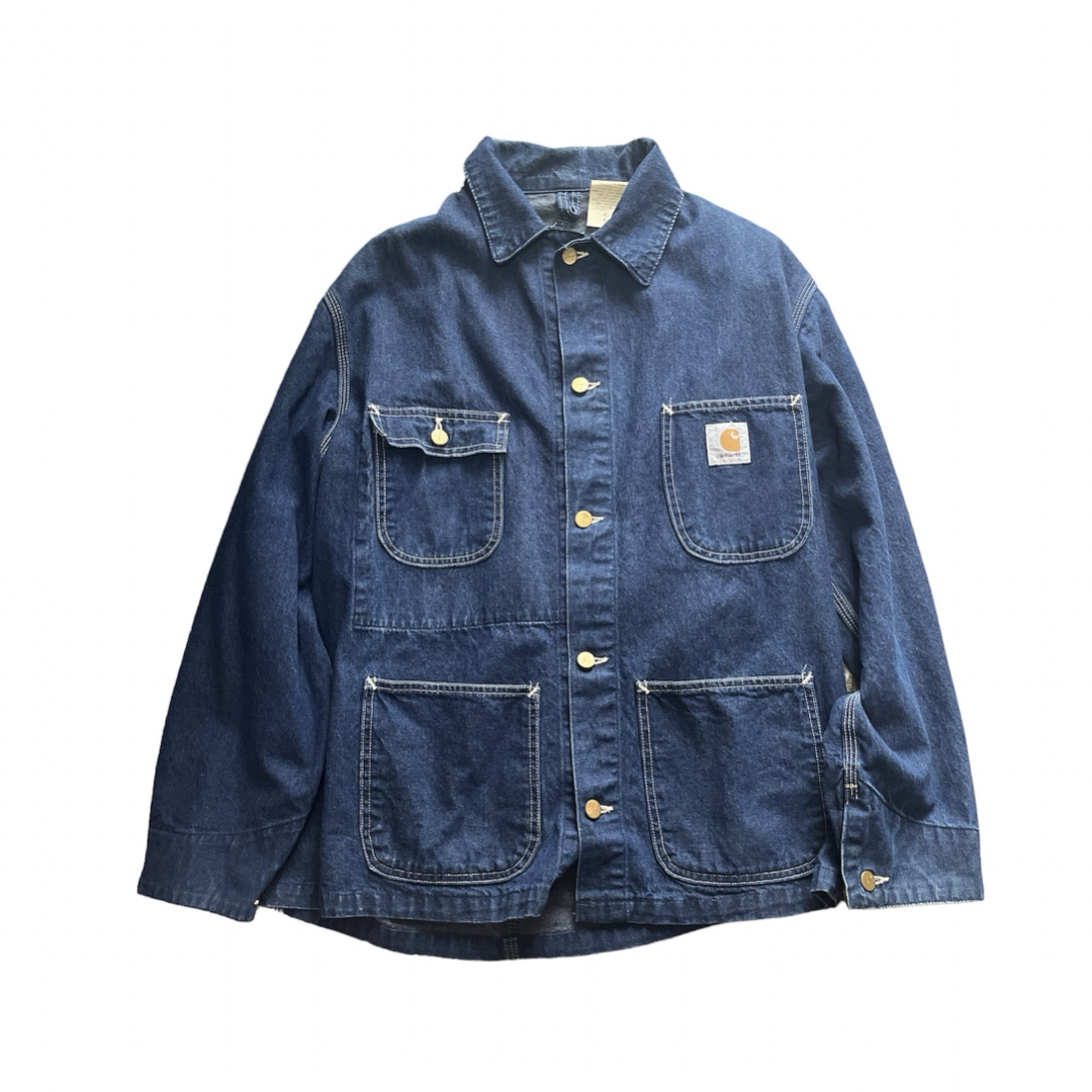 carhartt(カーハート)のcarhartt デニム　カバーオール　カーハート　42 メンズのジャケット/アウター(カバーオール)の商品写真