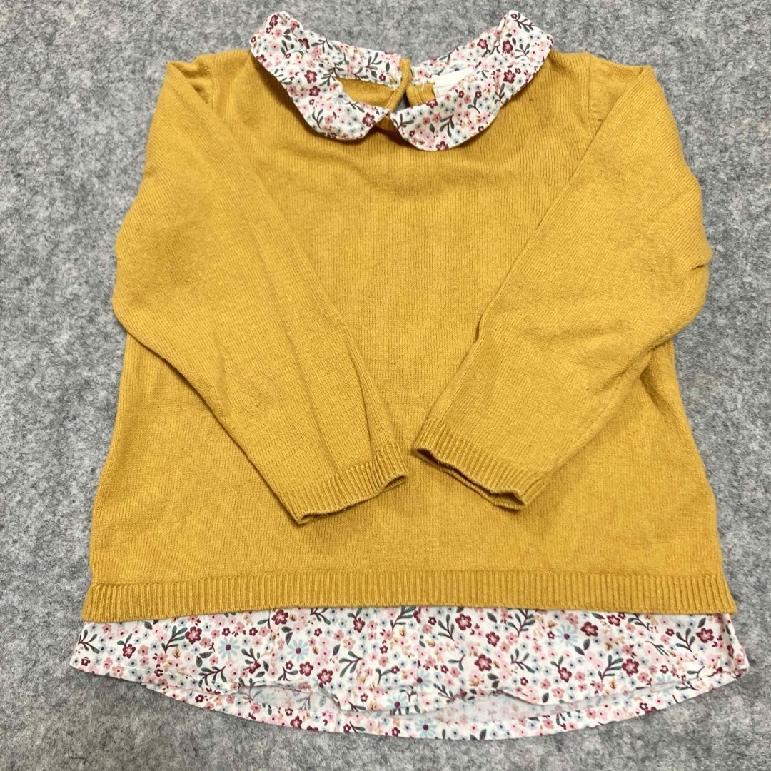 H&M(エイチアンドエム)のH&M トップス３点セット　ロンパース　長袖 キッズ/ベビー/マタニティのベビー服(~85cm)(ロンパース)の商品写真