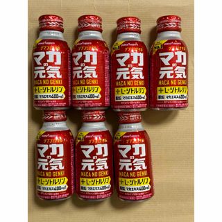 ポッカサッポロ(ポッカサッポロ)のマカの元気ドリンク 100ml ボトル缶　7点　亜鉛　マカ元気　栄養ドリンク(ソフトドリンク)