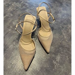 ザラ(ZARA)のZARA ミュール　シースルー  37 23.5〜24(ミュール)