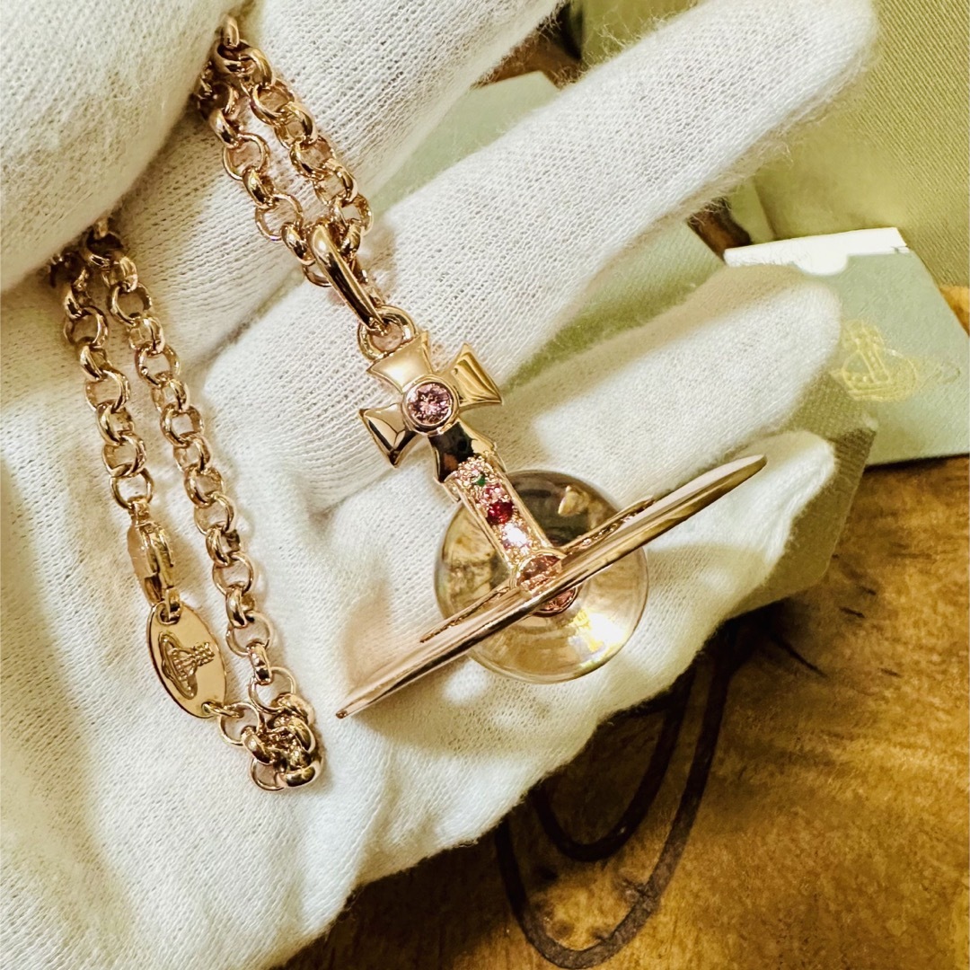 VIVIENNE WESTWOOD☆オーブネックレス　アクセサリー袋付き