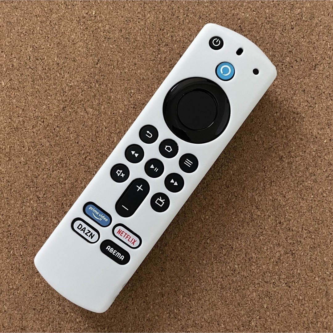Amazon(アマゾン)の第3世代　Amazon fire tv stick リモコンカバー 蓄光ホワイト スマホ/家電/カメラのテレビ/映像機器(その他)の商品写真
