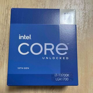 インテル(intel)の【未開封品】Intel Core i7 13700K BOX 納品書あり(PCパーツ)