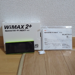 ファーウェイ(HUAWEI)のUQ WiMAX 2+ Speed wi-fi next W05 HWD36(PC周辺機器)