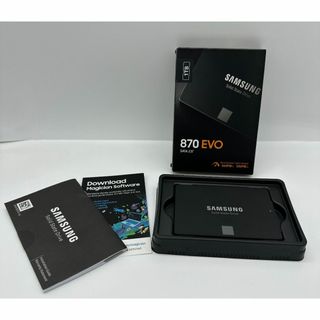 新品、納品書付　SAMSUNG 860 EVO MZ-76E1T0B/IT ①PC/タブレット