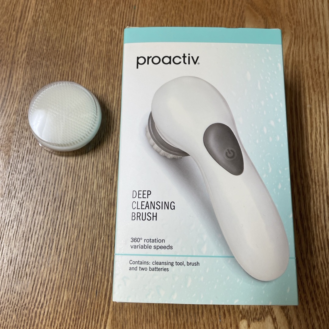 proactiv(プロアクティブ)の　プロアクティブ ディープクレンジングブラシ スマホ/家電/カメラの美容/健康(フェイスケア/美顔器)の商品写真