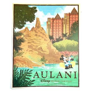 ディズニー(Disney)の★【新品未使用】アウラニ ミッキー ミニー プール 絵画 DISNEY DVC(キャラクターグッズ)