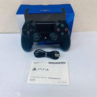 ソニー(SONY)のPS4 コントローラー CUH-ZCT2J ブラック(家庭用ゲーム機本体)