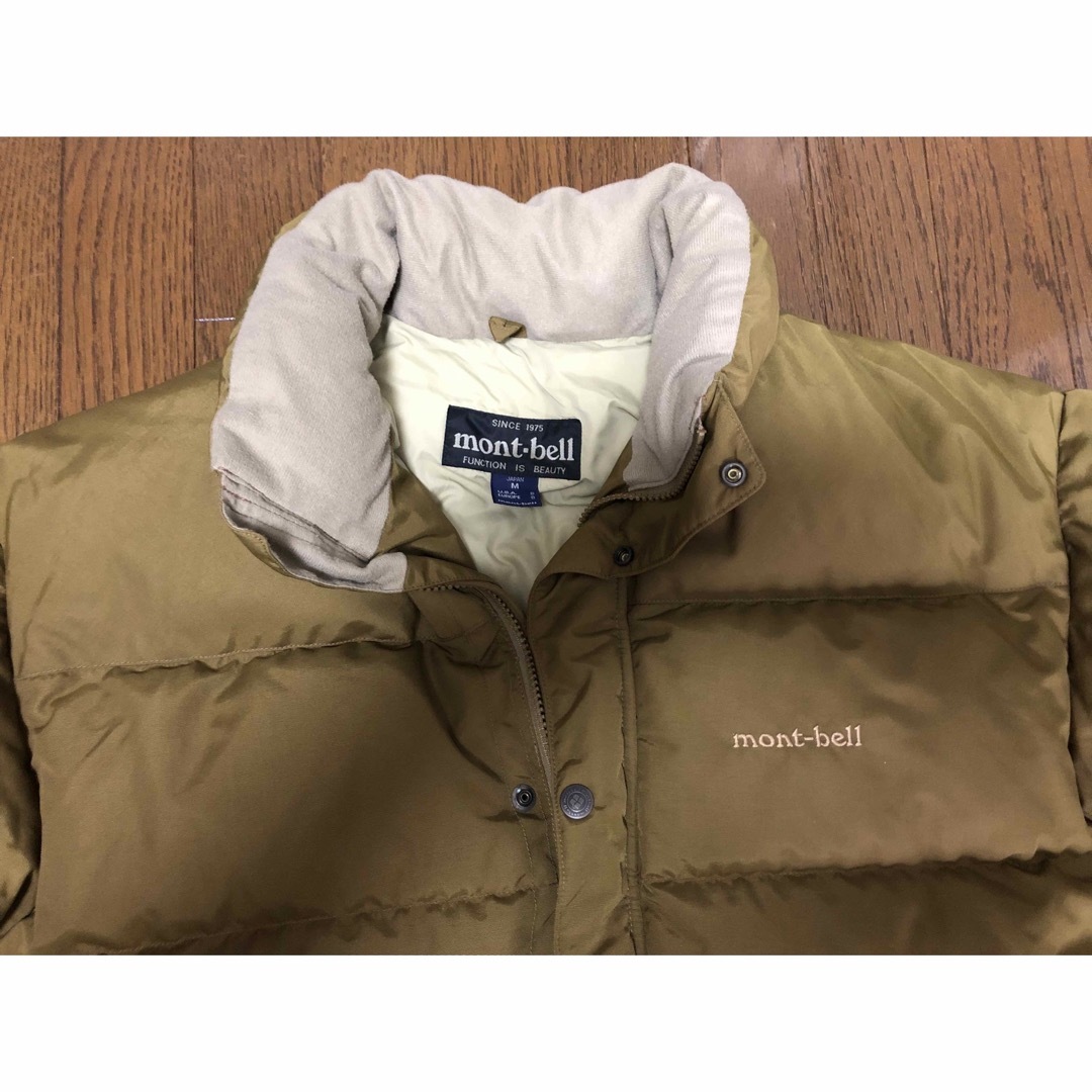 mont bell(モンベル)のモンベル　ベーシックダウンジャケット　美品 メンズのジャケット/アウター(ダウンジャケット)の商品写真