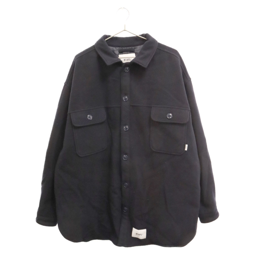 WTAPS ダブルタップス 20AW WCPO JACKET WONY MOSSER ウール キルティング コート ネイビー 202WVDT‐JKM0863センチ袖丈