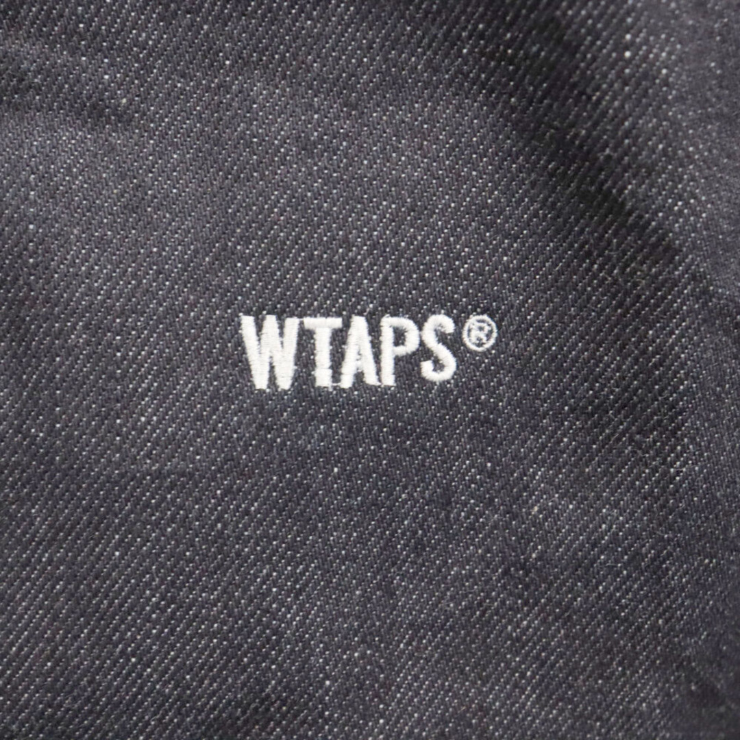 W)taps(ダブルタップス)のWTAPS ダブルタップス 19AW CRUST Jacket デニム フーディ クラスト ジャケット インディゴ 192WVDT‐JKM07 メンズのジャケット/アウター(Gジャン/デニムジャケット)の商品写真