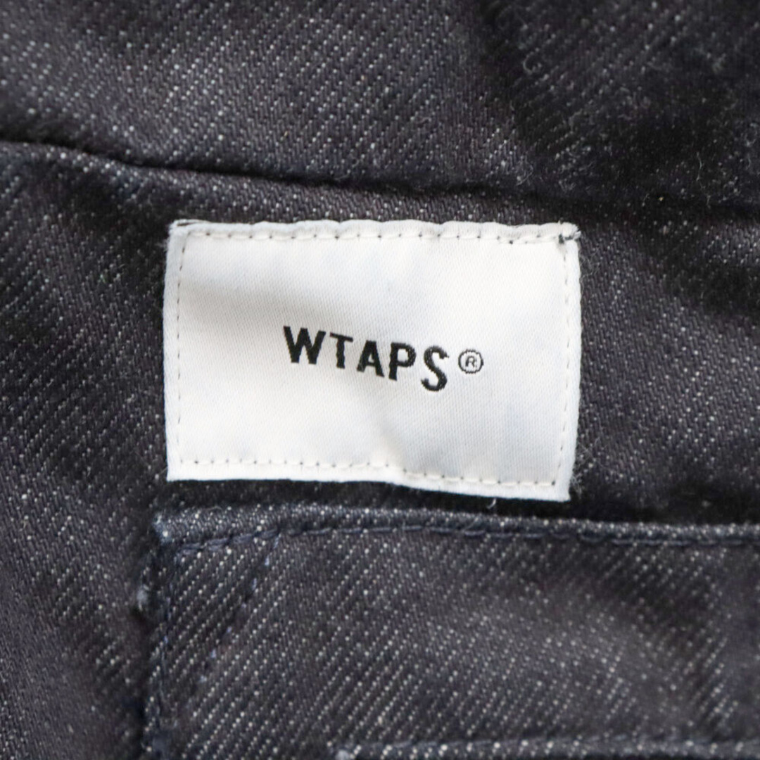 W)taps(ダブルタップス)のWTAPS ダブルタップス 19AW CRUST Jacket デニム フーディ クラスト ジャケット インディゴ 192WVDT‐JKM07 メンズのジャケット/アウター(Gジャン/デニムジャケット)の商品写真