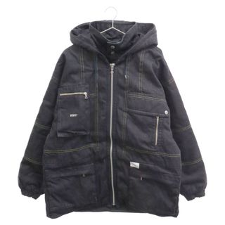 W)taps - WTAPS ダブルタップス 19AW CRUST Jacket デニム フーディ クラスト ジャケット インディゴ 192WVDT‐JKM07