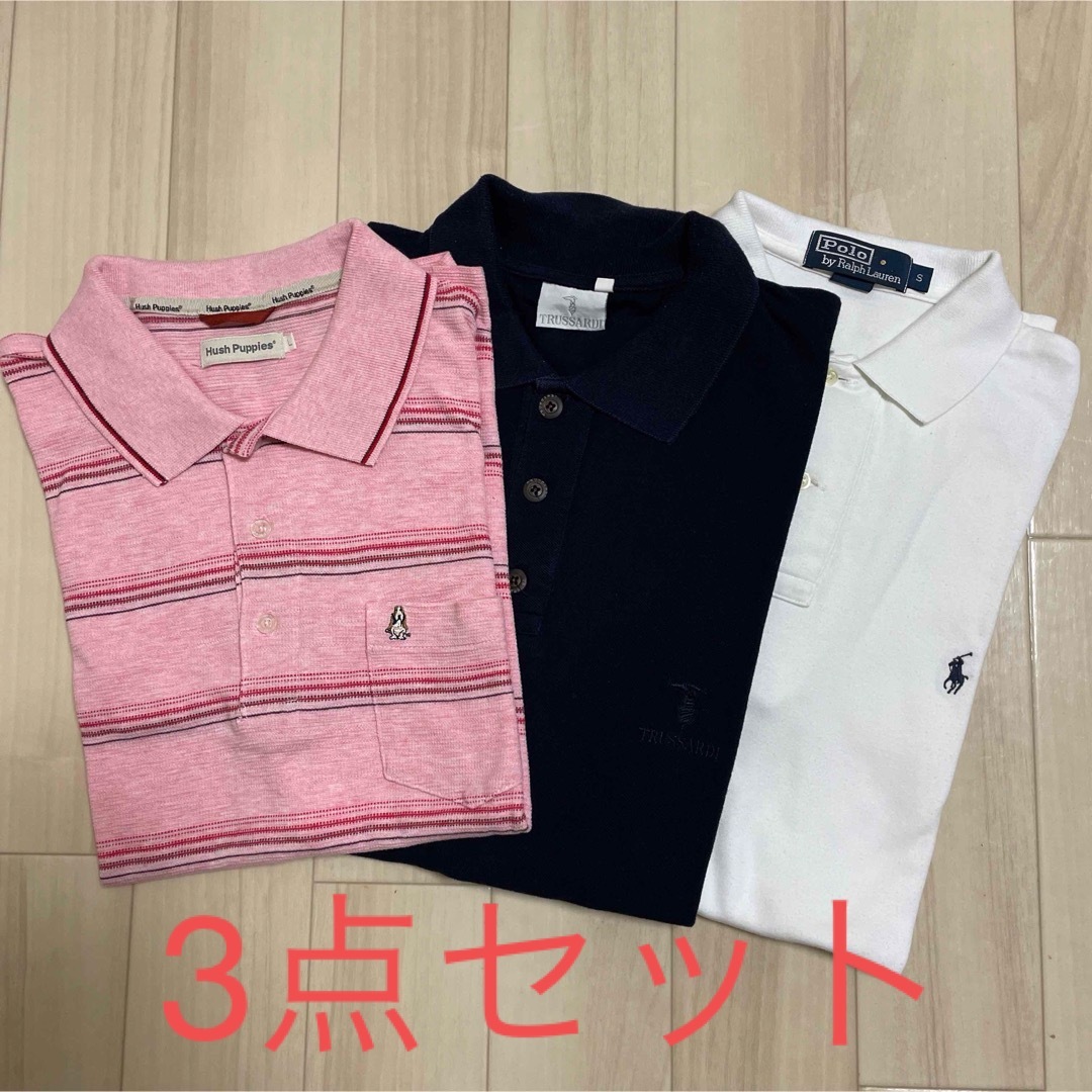 POLO RALPH LAUREN - ポロシャツ3点セット hush puppies polo ...