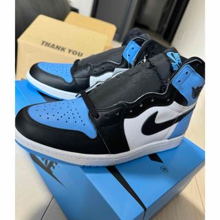 ナイキ(NIKE)のNike Air Jordan1 Retro High OG "UNC Toe"(スニーカー)