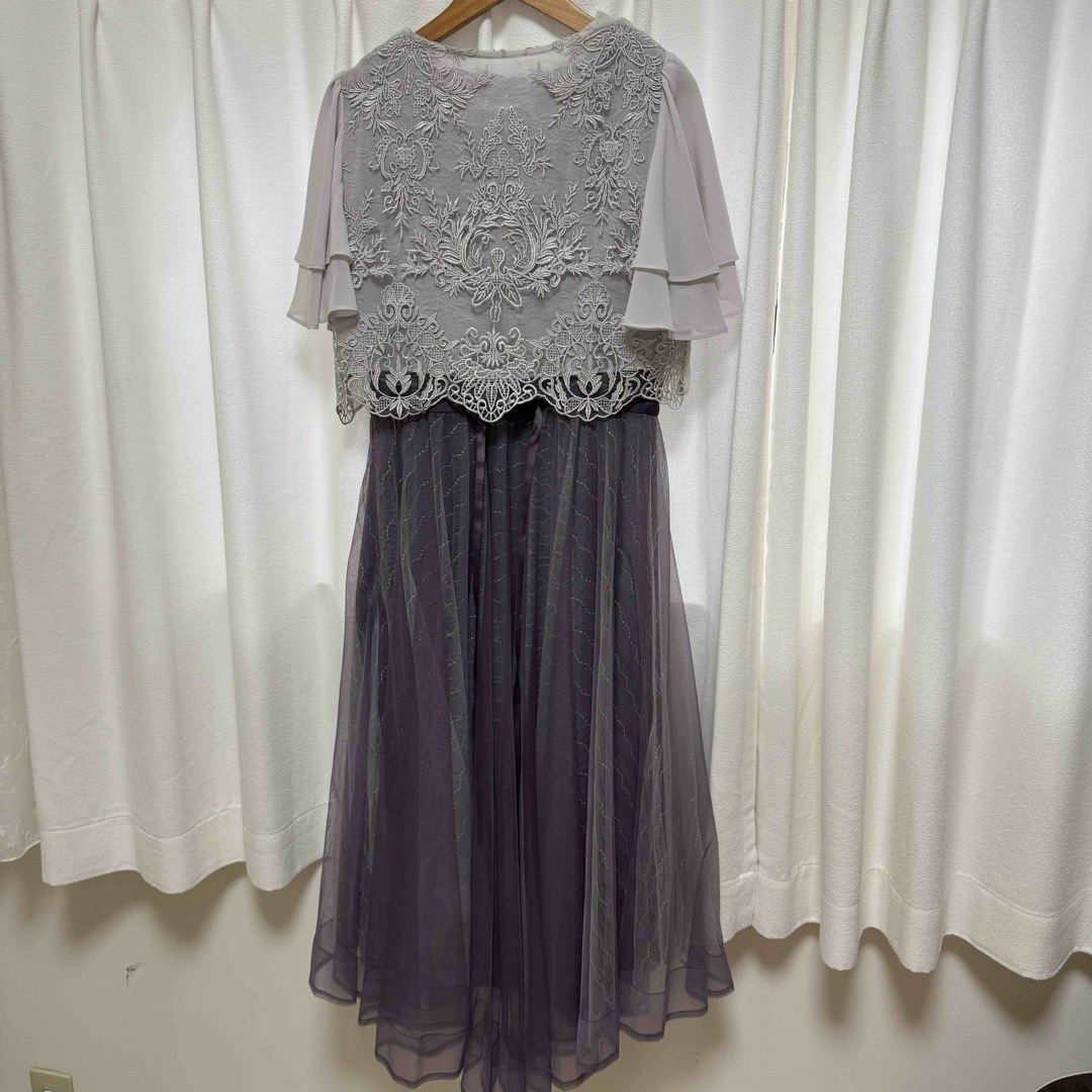 パーティードレス　サイズ38 レディースのフォーマル/ドレス(ミディアムドレス)の商品写真