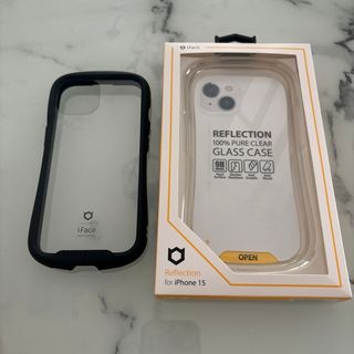 【 正規品 】iFace Reflection クリアケース 【 ブラック 】(モバイルケース/カバー)