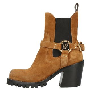 ルイヴィトン(LOUIS VUITTON)のLOUIS VUITTON ルイヴィトン 19AW suede ankle boots スエードアンクルブーツ MA0149 ブラウン(ブーツ)