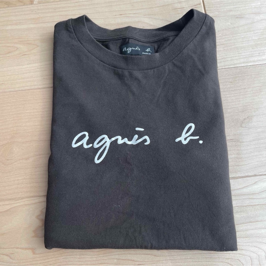 agnes b.(アニエスベー)のアニエスベー　ロンT(ブラウン) レディースのトップス(Tシャツ(長袖/七分))の商品写真