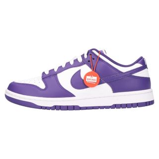 ナイキ(NIKE)のNIKE ナイキ DUNK LOW RETRO Championship Court Purple DD1391-104 ダンク ローカットスニーカー パープル/ホワイト US9.5/27.5cm(スニーカー)