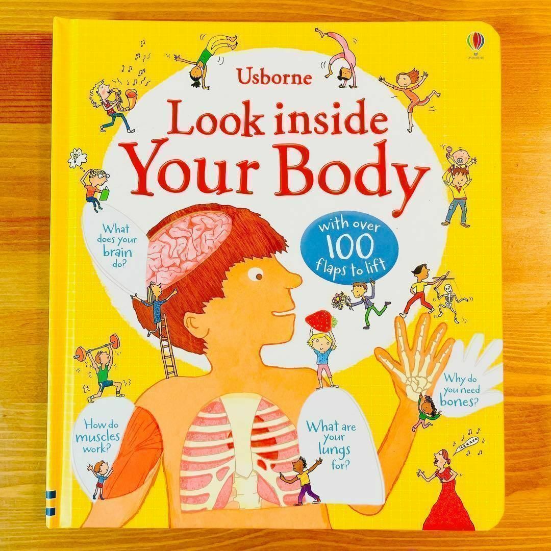 洋書Look inside Your Body Usborne 英語絵本 エンタメ/ホビーの本(洋書)の商品写真