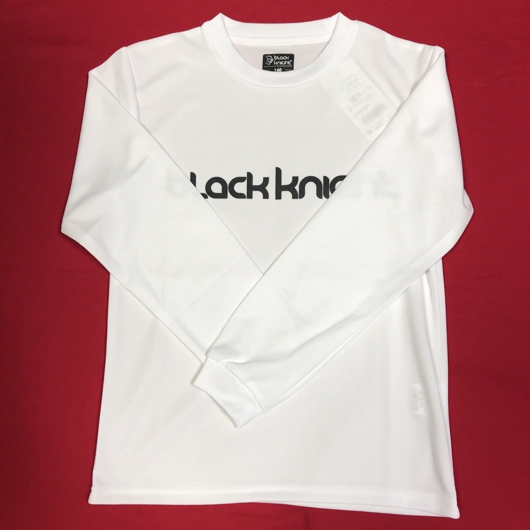 バドミントン　ブラックナイト　ロングTシャツ　T-3218U-WHT-140 スポーツ/アウトドアのスポーツ/アウトドア その他(バドミントン)の商品写真