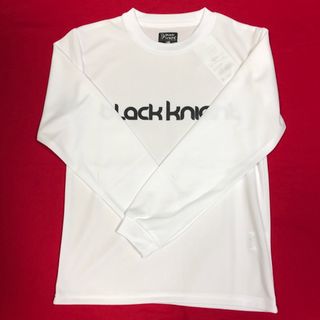 バドミントン　ブラックナイト　ロングTシャツ　T-3218U-WHT-140(バドミントン)