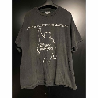 激レア90'S RAGE AGAINST THE MACHINE Tシャツ(Tシャツ/カットソー(半袖/袖なし))