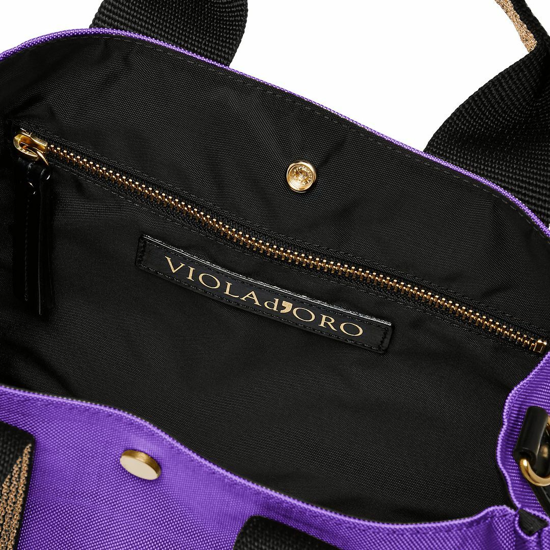色: purple x gold[ヴィオラドーロ] V-2166 GINO レディースのバッグ(その他)の商品写真